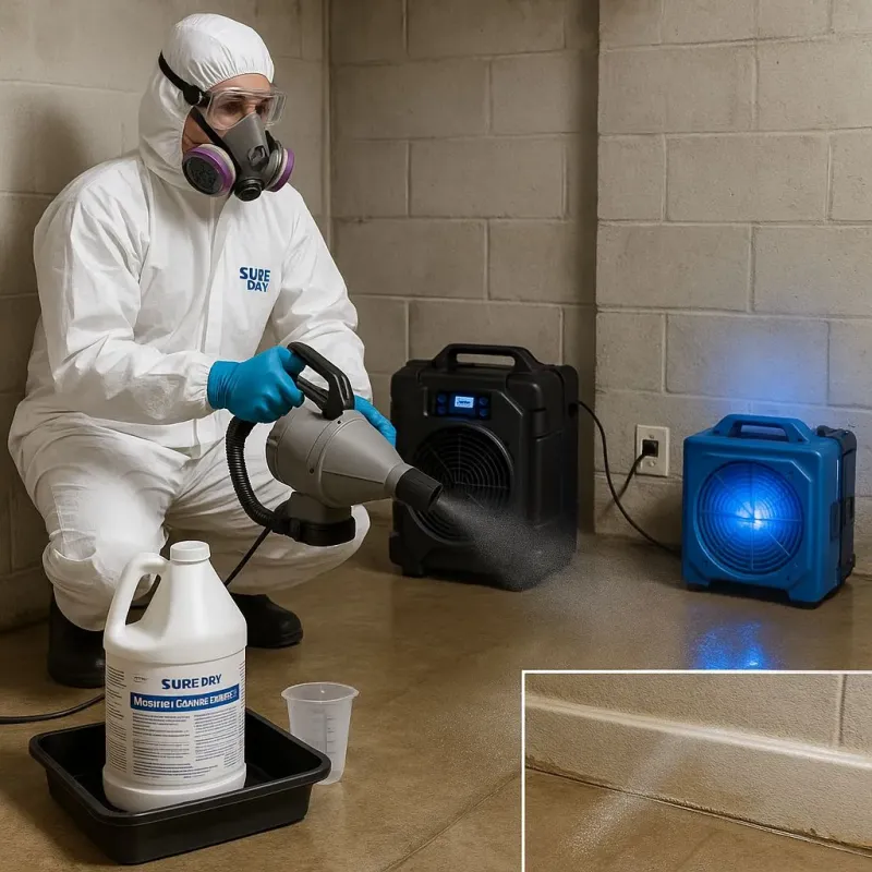 Sanitization and Odor Removal process in Eufaula, OK