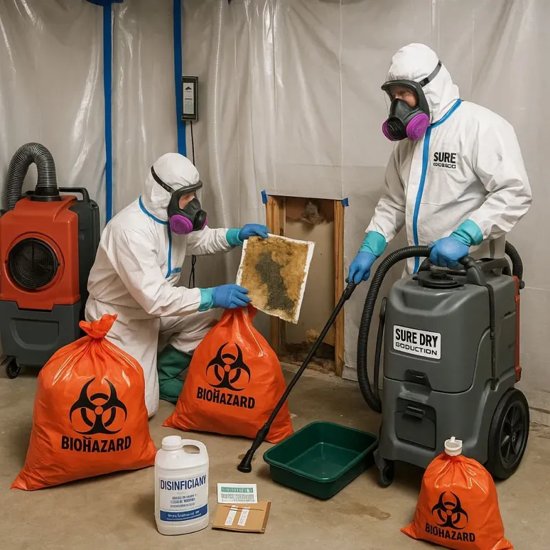 Contaminated Water Handling Protocols process in Eufaula, OK