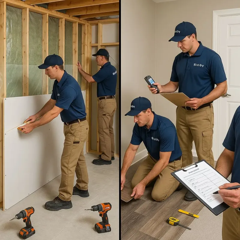 Repairs and Reconstruction process in Eufaula, OK