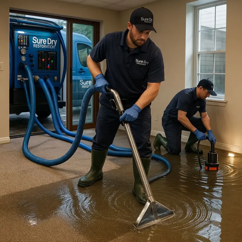 Water Extraction and Removal process in Eufaula, OK
